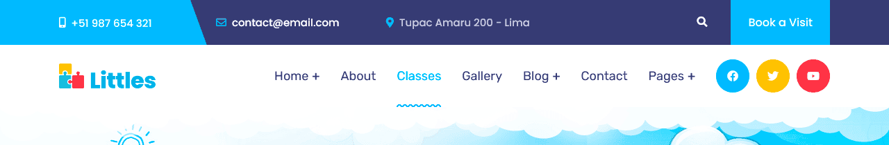 Header Style 1 header