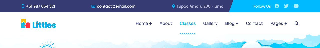 Header Style 3 header